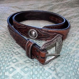 Ariat real leather belt